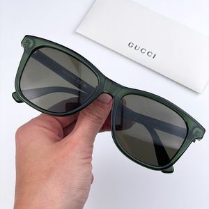 Gucci GG0936S 003 Sunglasses Green Brown Square Men